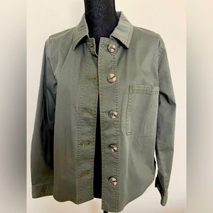 CAbi Crossroads Jacket Sz M Army Green